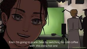 Download eren yeager in aot wallpaper for free in different resolution (hd widescreen 4k 5k 8k ultra hd), wallpaper support different devices like desktop pc or laptop, mobile and tablet. Strawberry S Art Snk Actor Au Part 3 Eren Pulling A Good Ole