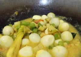 Resep telur bumbu acar kuning yang simpel pakai belimbing wuluh/sayur dapat menambah variasi masakan olahan. Resep Telur Puyuh Sayur Bumbu Kuning Cocok Untuk Lauk Sikecil Oleh Vivi Anita Cookpad