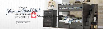 Choosing bunk bed desk, title: Costco Canada Flyer Staircase Bunk Bed Collection February 4 February 17 2019 Shopping Canada