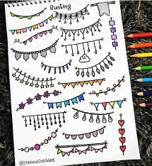 La naturaleza simplemente produce los colores más hermosos. Splendid Scribbles On Instagram Some Colourful Bunting Ideas Fauxcalligraphy Ha Libreta De Apuntes Titulos Bonitos Para Apuntes Tutorial De Letras