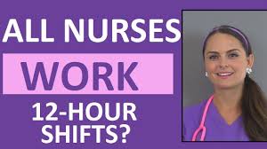 And ending at 11:59 p.m. Do All Nurses Work 12 Hour Shifts
