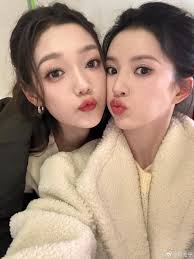 240119 Sally Liu Xiening and Curley Gao reunite in Beijing : r/CpopIdols