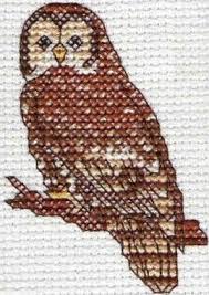 Crazy patch owl 01 owl counted cross stitch pattern by marcia manning to download and print online. Spotted Owl Cross Stitch Free Pattern Designed By Cyberstitchers Cross Stitch Owl Cross Stitch Patterns Free Cross Stitch Animals