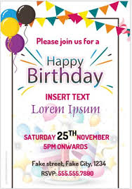 All you need is a stack of blank index cards and a printer that will print on them (most will these days). 10 Birthday Invitation Cards For Ms Word Users Word Excel Templates
