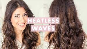 We show you french braid hairstyles that you'll love! Heatless Curls How To Get Heatless Curls Waves Easily Luxy Hair