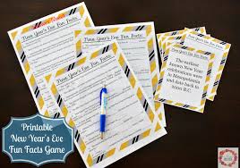 This post and the photos within it may contain amazon or other affiliate links. Printable New Year S Eve Fun Facts Game A Glimpse Inside