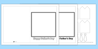 This is also a wonderful craft for the kids to make a gift for dad by themselves. Free 3d Shirt And Tie Father S Day Card Teacher Made