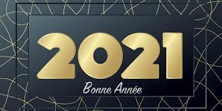 Carte de voeux publicitaire Souhaits 2021