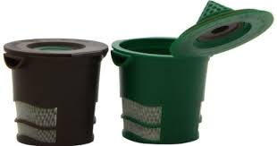 Ekobrew Cup Refillable Cup For Keurig K Cup Brewers Brown Green 2 Count Ekobrew Http Www Amazon Com Dp B005f3iape Ref Refillable K Cup Keurig K Cup Keurig