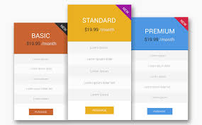 Minimal Pricing Table Infographic Elements Infographicelements Pricing Minimal Table Pricing Table Infographic Design Bundles