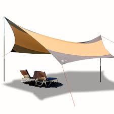 Sears has a gazebo canopy to shade your backyard. Flytop Ultralarge Waterproof 4 8 Person 550 560cm Tarp Large Gazebo Sun Shelter Uv Protection Awning Beach Tent Sun Shelter Aliexpress