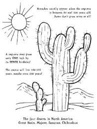 Green cactus with crystal and pink flower. Cactus Coloring Sheet Worksheets Teaching Resources Tpt