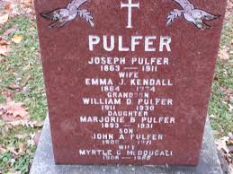 Emma Jane Kendall Pulfer (1864-1934)