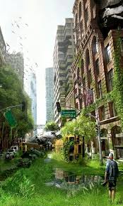 I Have A Mansion In The Post Apocalyptic World Ayesha Reclaiming Atlanta Year 10 Pm Post Apocalyptic City Apocalypse Art Apocalypse World
