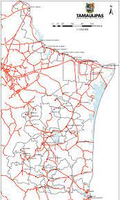 Reynosa a partir de mapcarta, o mapa aberto. Mapa De Tamaulipas Tamano Completo Gifex
