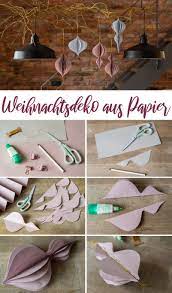 Als meine alt gemachten dokumente nach dem backen vor mir lagen, stellte ich fest, dass die oberflächen von beiden papiersorten sehr hart. Diy Weihnachtsdeko Aus Papier Selber Machen Leelah Loves