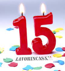 Lavorincasa It Compie 15 Anni Un Sentito Ringraziamento Ai Nostri Lettori Sempre Piu Numerosi Curiosi E Costanti Un Ringraziamento A Biglietti Di Auguri