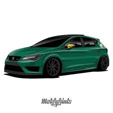 Motorprints On Instagram Seat Leon Fr Owner Albaaemege Order Illustration Of Your Car Write Me In Direct Message Modifiye Arabalar Otomobil Motorsiklet
