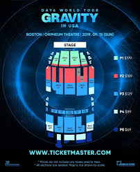 Day6 Gravity 2nd World Tour Seating Charts Day6 Amino