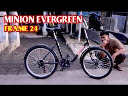 Belum ada opini mengenai minion bike. Review Sepeda Minion Evergreen Frame 24 Youtube