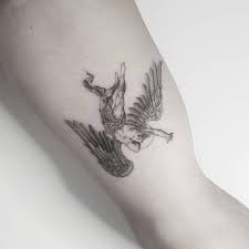 Lil Single Needle Fallen Angel For Inquiries Visit Www Kanenavasard Com Tattoo Singleneedle Losangeles F Icarus Tattoo Fallen Angel Tattoo Greek Tattoos