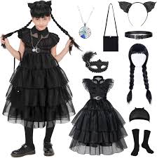 HIALTODAY Wednesday Addams Costume for Jamaica | Ubuy