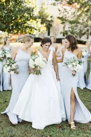 Dusty Blue Bridesmaid Dresses Are Trending Lake Wedding Wedding Bridesmaid