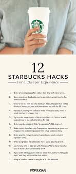 12 Starbucks Hacks For A Cheaper And More Caffeinated Coffee Experience Starbucks Hacks Coffee Hacks Starbucks Drinks