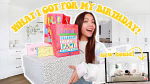 One way is to create a list of gift ideas that are to you and your interests. What I Got For My Birthday 2019 Omg I Bought Myself A New House Youtube