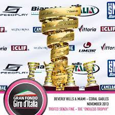 A story that never ends.crafted for the first time in 1999, the trophy has been awarded to giro d'italia winners since 2000. Facebook