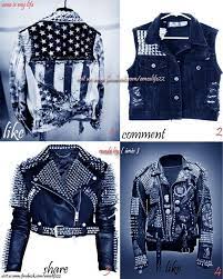 Emo Punk Goth Jackets Mens Clothing Styles Leather Jacket Men Leather Jacket
