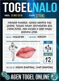 Prediksi Togel Online Live Draw 4d Togelnalo Serang 23 Mei 2016 September Nalu Mei