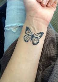 Doing some research in it will tell you that by working with these symbols, you can design a creative butterfly tattoo designs for women which can be your personal signature in itself. Wrist Colour Butterfly Tattoo Novocom Top
