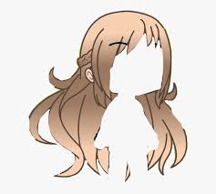 Dress up your own characters and gacha for free! Hair Gacha Life Brown Long Gachalife Brownhair Cartoon Free Transparent Clipart Clipartkey