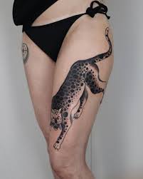 Cheetah print on thigh tattoomagz tattoo designs ink. Leopard Tattoo Ideas For Independent And Intelligent People
