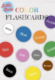 These printable color flash cards are high quality and free to print and use to teach your children the basic colors. Free Color Flashcards Printable