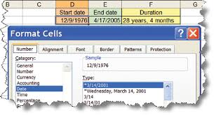 This article explains how to calculate your age using excel's datedif formula. Calculate Length Of Service In Years And Months