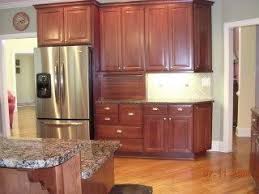 Benjamin Moore Saybrook Sage Almost Exactly The Colors I Settled On For My Last Kitchen Love The Sage With Dark Kitchen Colors Kitchen Redo Cherry Cabinets