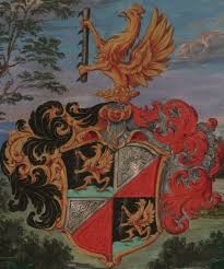 Wappen — wappen, bleibende (erbliche), nach bestimmten heraldischen regeln festgestellte merkzeichen (meist in schildform) für ganze familien (geschlechts w.; Wappen Wien Geschichte Wiki