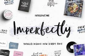 Please use the pulldown menu to view different character maps contained in this font. Imperfectly Script 19705 Script Font Bundles Script Lettering Typographic