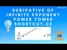Differentiation Shortcut Tricks Youtube Math Tutorials Power Tower Love Math