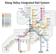 Kuala Lumpur Rail Map Interaktivnaya Karta Karta