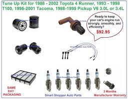 Popular fuel injector toyota tacoma of good quality and at affordable prices you can buy on aliexpress. Tune Up Kttoyota4 Runner T100 Pickup Tacoma Spark Plug Wire Oil Air Fuel Filter Spark Plug Tacoma Plugs