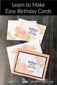 Many of my cards are simple to make so don't be intimidated to start making your own cards too. Need Simple Card Ideas You Ll Love The Easy The Wow Simple Cards Card Making Ideas For Beginners Card Making Ideas Easy