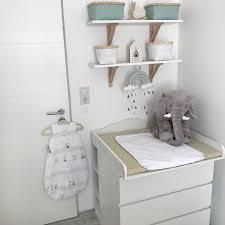 Wickelaufsatz Max Weiss Fur Ikea Malm In 2020 Changing Table With Drawers Ikea Malm Ikea Malm Hack