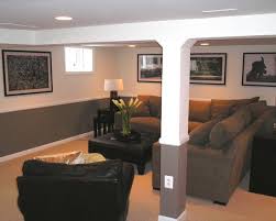 Discover A Variety Of Finished Basement Ideas Layouts And Decor To Inspire Your Small Basement Basement Family Rooms Basement Remodeling Basement Furniture