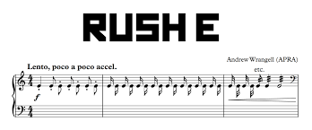 Bentick roblox on rush e. Rush E Sheet Music Pdf Midi And Mp3