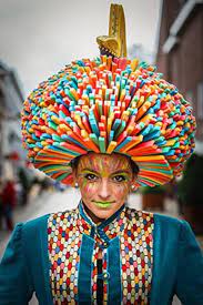 Foampruik Foamwig Pruik Wig Made Of Foam From Follyfoam Great For Carnaval Fasching Cosplay Theater Dragqueen Et Foam Wigs Crazy Hats Crazy Hat Day