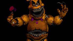 | fnaf five nights at fredbears 3. Demented Fredbear Render Model By Failz Fivenightsatfreddys