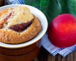 Mug Cake Minceur A La Peche Recette Mugcake Recette Mug Cake